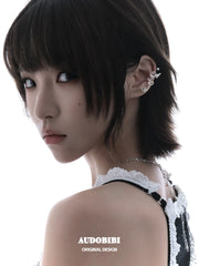 Winged Grace Platinum Plating Angel Wing No Piercing Ear Climber ™