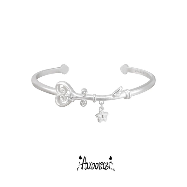 Little Devil Twin Souls Winged Key Bracelet — Angel.