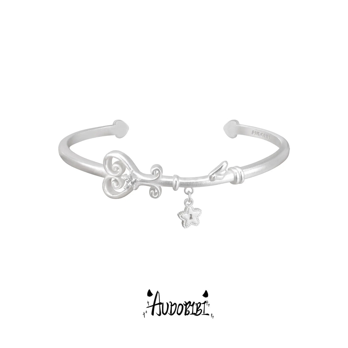 Little Devil Twin Souls Winged Key Bracelet — Angel.