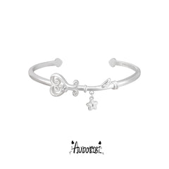 Little Devil Twin Souls Winged Key Bracelet — Angel.